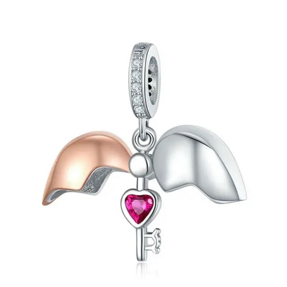 Key to my Heart Pendant Charm